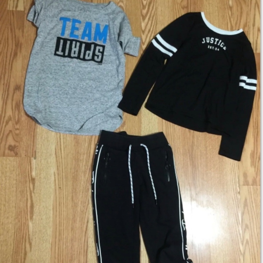 Girls Justice 3 piece lot size 10